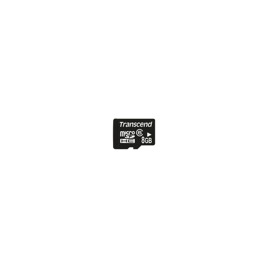 Карта пам'яті Transcend 8Gb microSDHC class 6 (TS8GUSDC6)