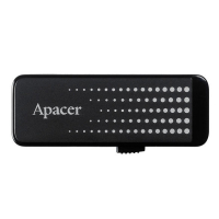 USB флеш накопитель Apacer 8GB AH323 black USB 2.0 (AP8GAH323B-1)