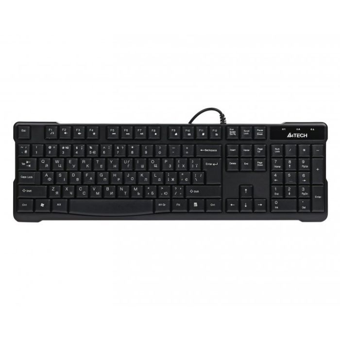 Клавиатура A4Tech KR-750-BLACK-US
