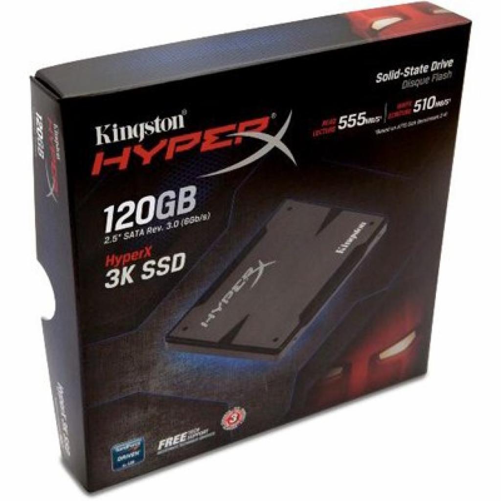 Накопичувач SSD 2.5" 120GB Kingston (SH103S3B/120G) зображення 2