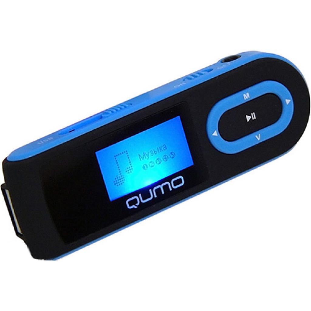 MP3 плеер Qumo QUMO Connect 4GB Blue (QUMO CONNECT 4GB black+blue)