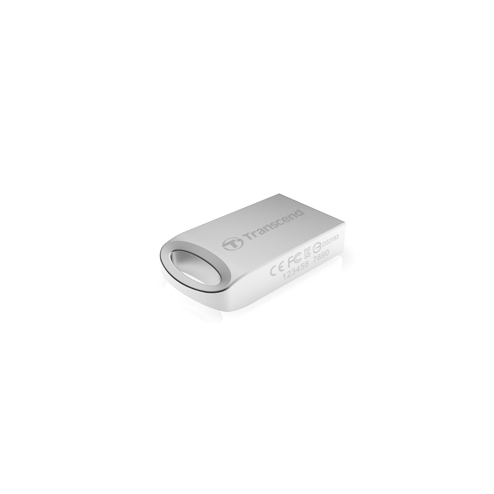USB флеш накопичувач Transcend JetFlash 510, Silver Plating (TS16GJF510S) зображення 3