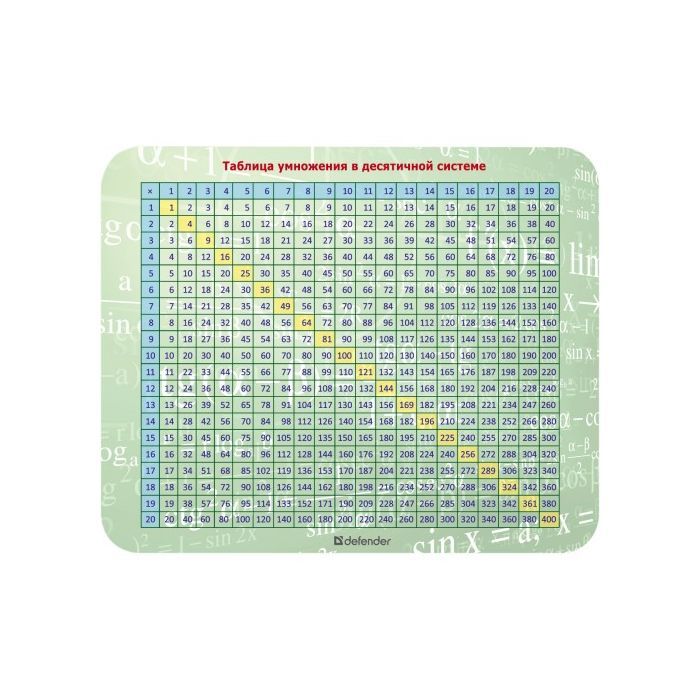 Килимок для мишки Defender School (50305) зображення 9