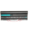 Аккумулятор для ноутбука Dell Latitude E5420 NHXVW, 8700mAh (97Wh), 9cell, 11.1V, Li- (A41747) изображение 2