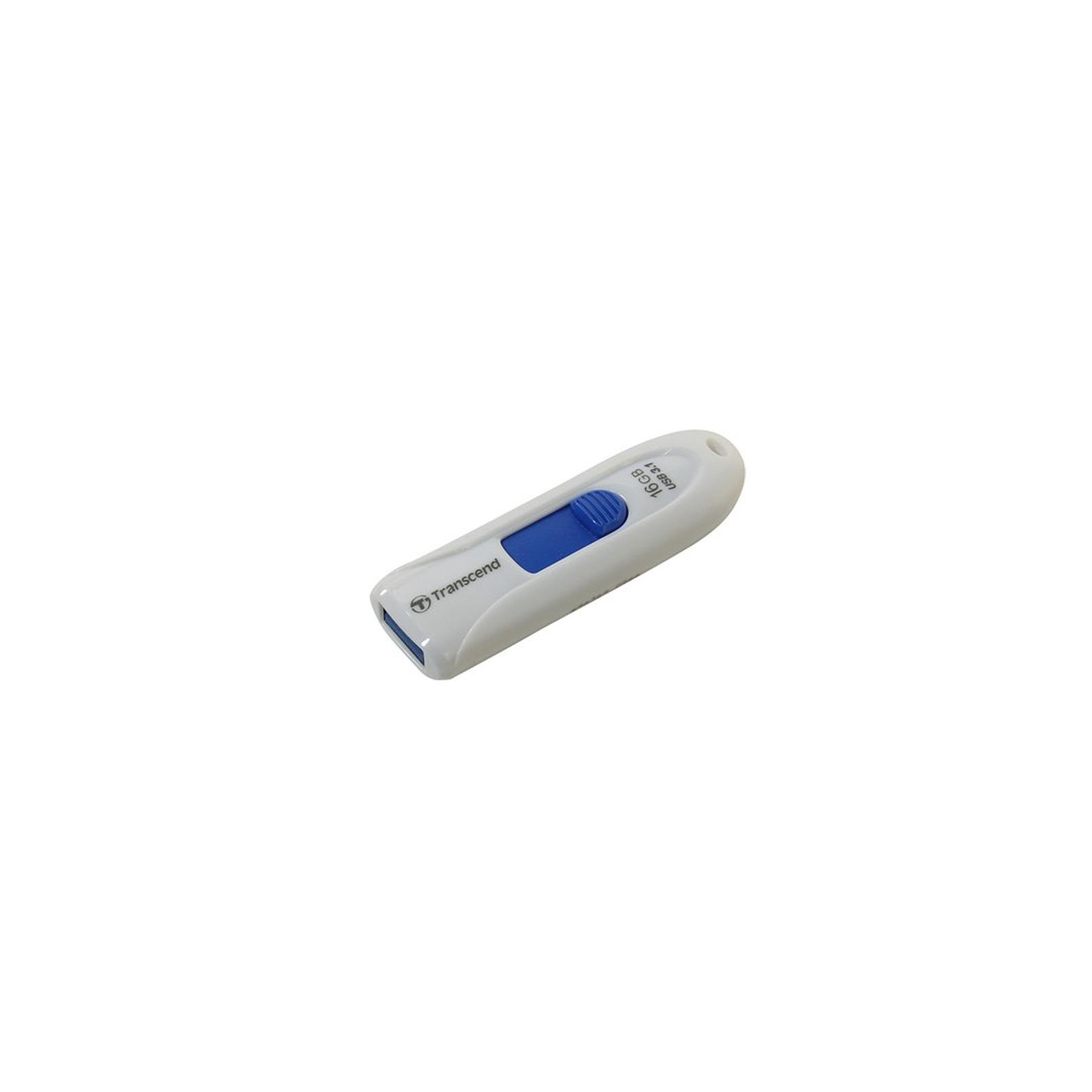 USB флеш накопитель Transcend 128GB JetFlash 790 White USB 3.0 (TS128GJF790W) изображение 3