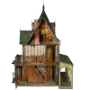 Сборная модель Умная бумага Кукольный дом викторианской эпохи (283) изображение 3