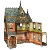 Сборная модель Умная бумага Кукольный дом викторианской эпохи (283) изображение 4