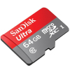 Карта пам'яті SanDisk 64GB microSD class10 UHS-I (SDSQUNC-064G-GN6MA) зображення 2