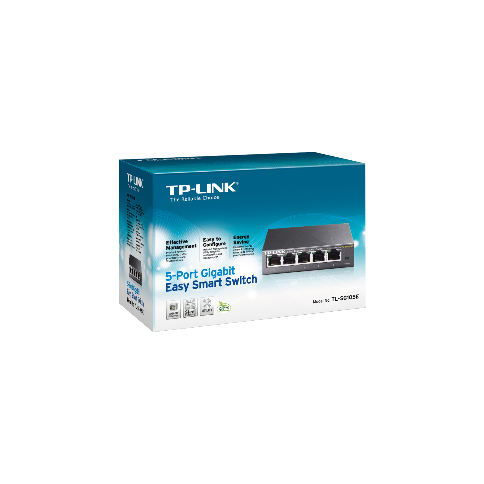 Комутатор мережевий TP-Link TL-SG105E зображення 4