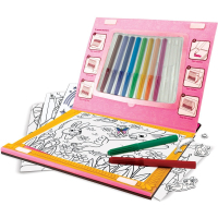 Набор для творчества Melissa&Doug Раскраска, наклейка, трафарет (MD5500) изображение 2