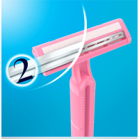 Бритва Gillette одноразовые для женщин Blue 2 5 шт (3014260289287) изображение 2