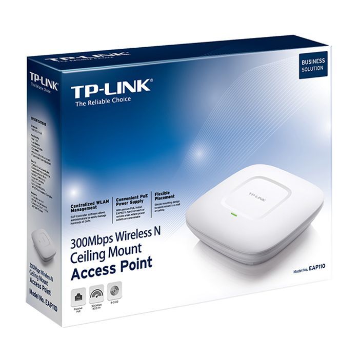 Точка доступа Wi-Fi TP-Link EAP110 изображение 4
