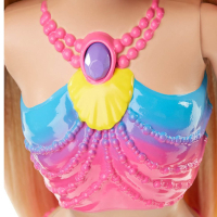 Кукла Barbie Русалочка Яркие огоньки (DHC40) изображение 4
