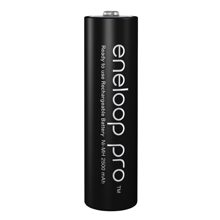 Аккумулятор Panasonic Eneloop Pro AA 2500mAh NI-MH * 4 (BK-3HCDE/4BE) изображение 2