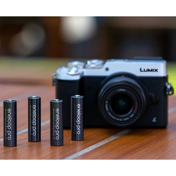 Аккумулятор Panasonic Eneloop Pro AA 2500mAh NI-MH * 4 (BK-3HCDE/4BE) изображение 3