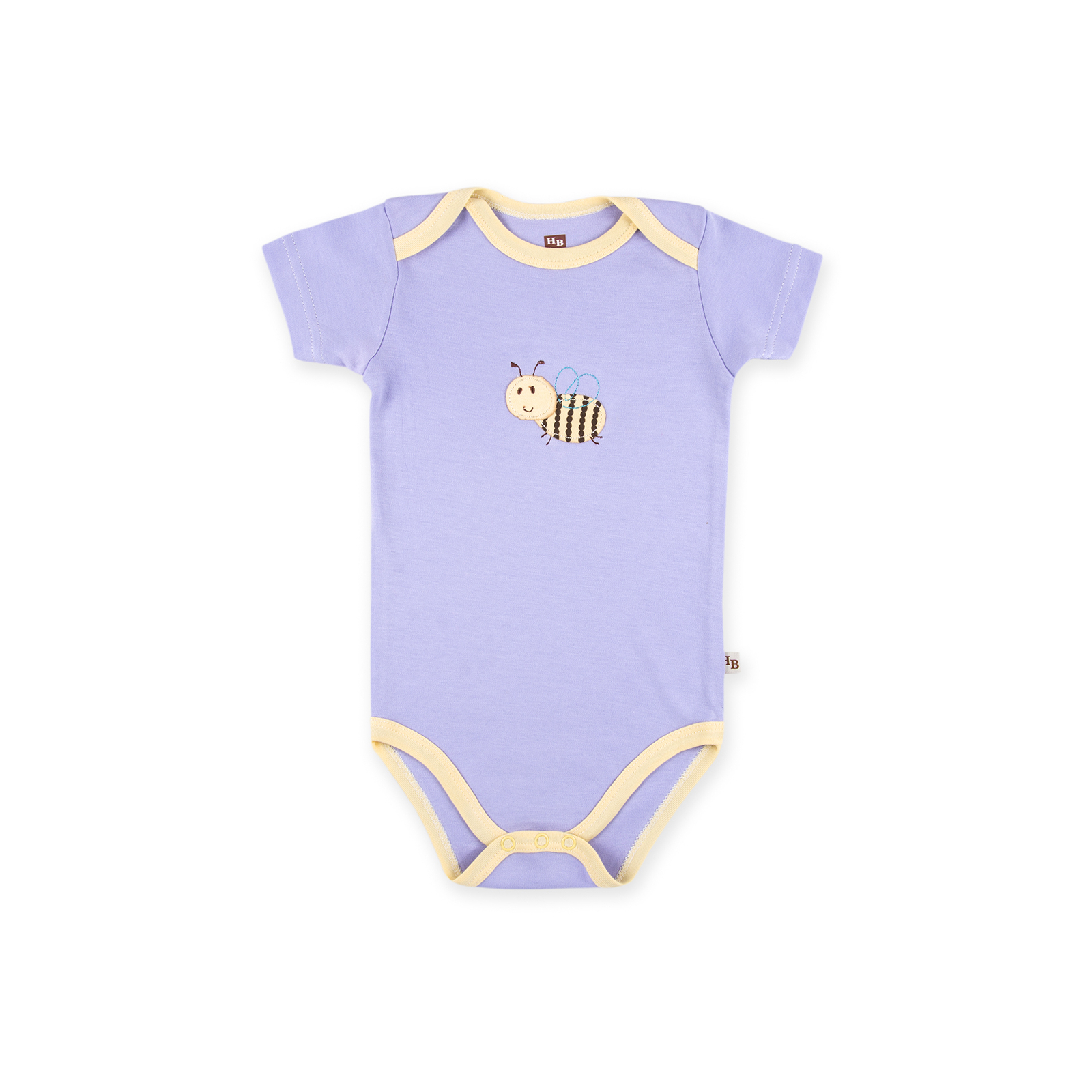 Набір дитячого одягу Luvable Friends з бамбука фіолетовий для дівчаток (68360.0-3.V) зображення 2