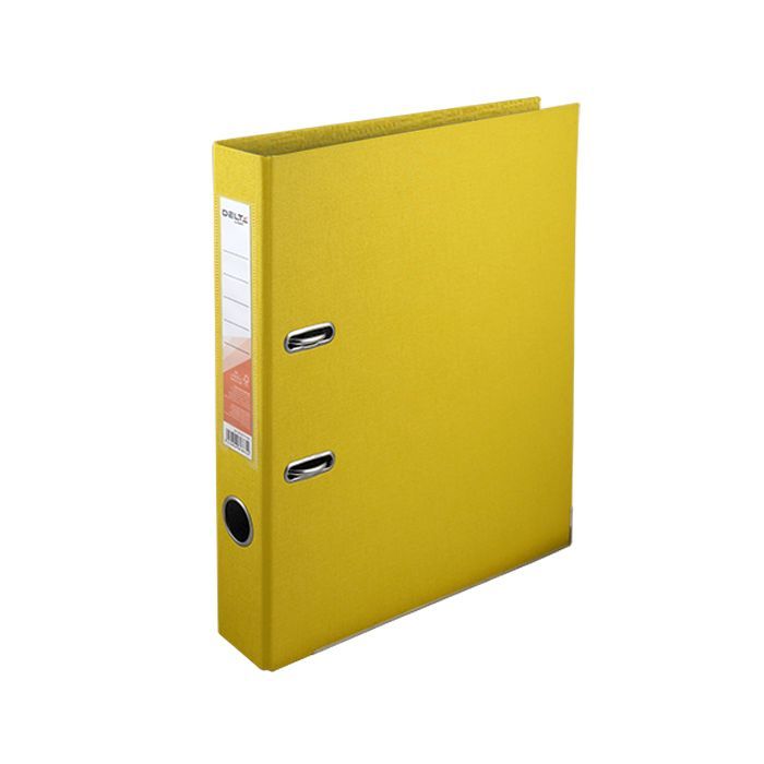 Папка - регистратор Delta by Axent double-sided PP 5 cм, assembled, yellow (D1711-08C)