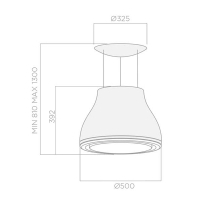 Вытяжка кухонная Elica SHINING RUST/F/50 изображение 2