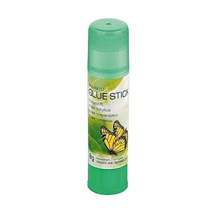 Клей Buromax Glue stick 8г, PVP, transparent (BM.4910)
