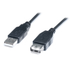 Дата кабель USB2.0 AM/AF 3.0m REAL-EL (EL123500010) зображення 2