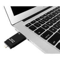 USB флеш накопитель PhotoFast 32GB i-Flashdrive EVO Plus Black USB3.0-microUSB/Lightning (EVOPLUS32GBU3) изображение 10
