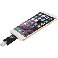 USB флеш накопитель PhotoFast 32GB i-Flashdrive EVO Plus Black USB3.0-microUSB/Lightning (EVOPLUS32GBU3) изображение 11
