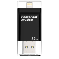 USB флеш накопитель PhotoFast 32GB i-Flashdrive EVO Plus Black USB3.0-microUSB/Lightning (EVOPLUS32GBU3) изображение 12