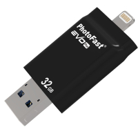 USB флеш накопитель PhotoFast 32GB i-Flashdrive EVO Plus Black USB3.0-microUSB/Lightning (EVOPLUS32GBU3) изображение 3
