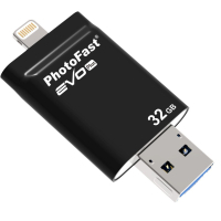 USB флеш накопитель PhotoFast 32GB i-Flashdrive EVO Plus Black USB3.0-microUSB/Lightning (EVOPLUS32GBU3) изображение 5
