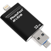 USB флеш накопичувач PhotoFast 32GB i-Flashdrive EVO Plus Black USB3.0-microUSB/Lightning (EVOPLUS32GBU3) зображення 6