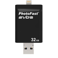 USB флеш накопитель PhotoFast 32GB i-Flashdrive EVO Plus Black USB3.0-microUSB/Lightning (EVOPLUS32GBU3) изображение 7