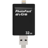 USB флеш накопичувач PhotoFast 32GB i-Flashdrive EVO Plus Black USB3.0-microUSB/Lightning (EVOPLUS32GBU3) зображення 8