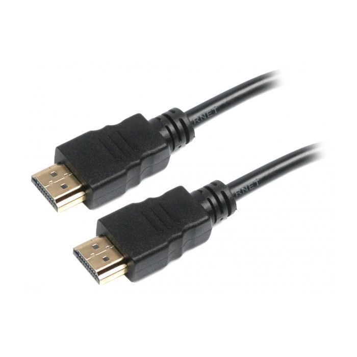 Кабель мультимедийный HDMI to HDMI 1.0m Maxxter (V-HDMI4-1M)
