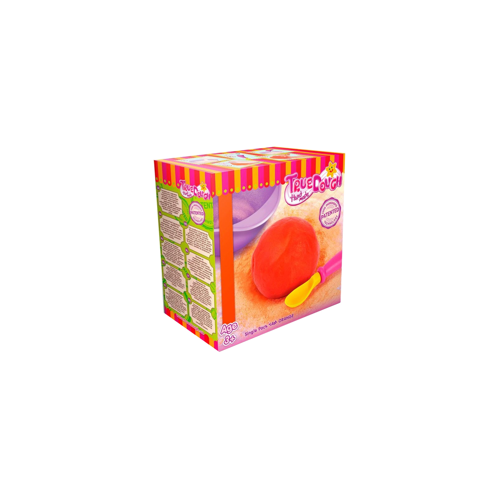 Набор для творчества TrueDough для лепки с одним цветом Сладкий апельсин (21005)