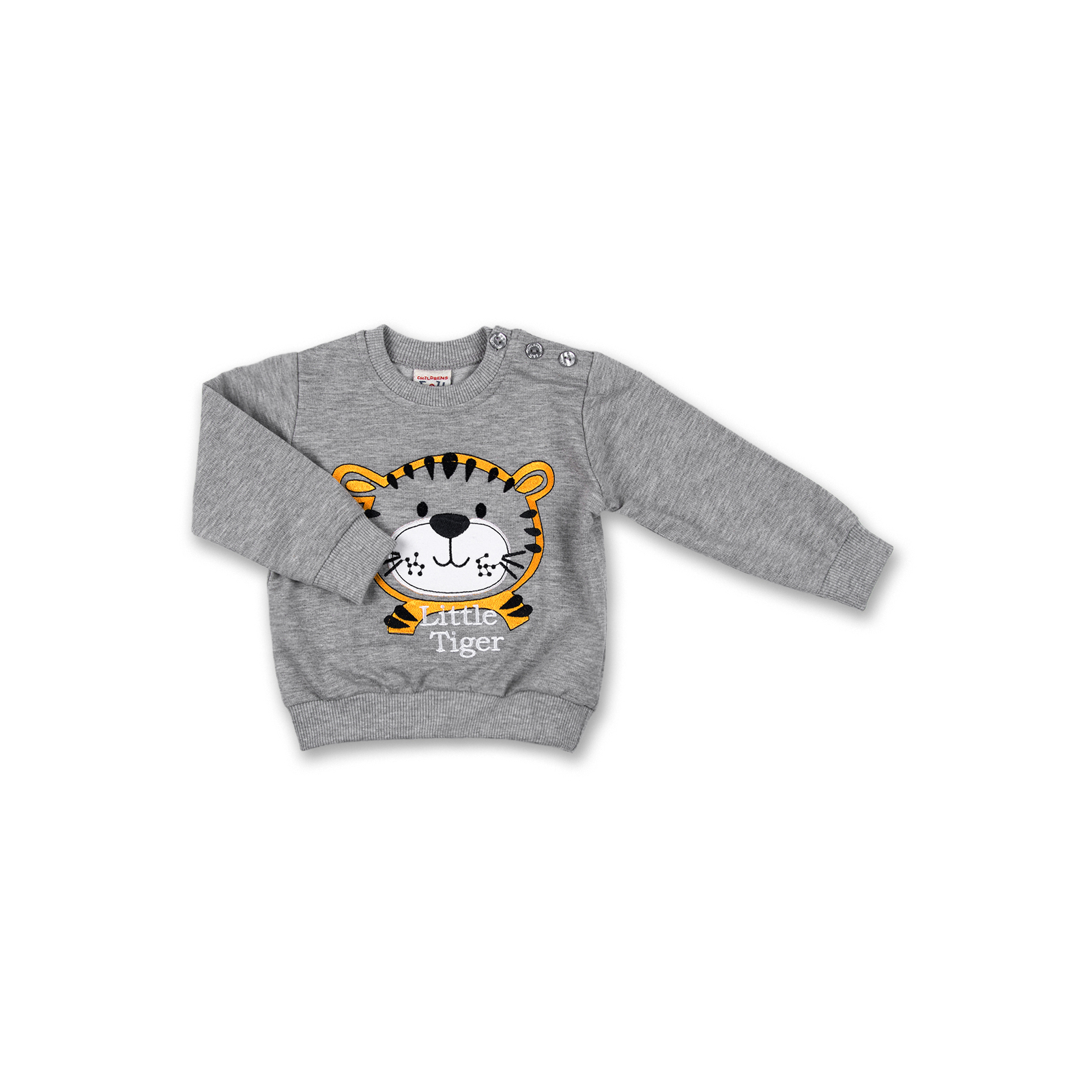 Набор детской одежды Breeze с тигриком (7214-80/B-gray) изображение 2