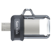 USB флеш накопичувач SanDisk 16GB Ultra Dual Black USB 3.0 OTG (SDDD3-016G-G46) зображення 2