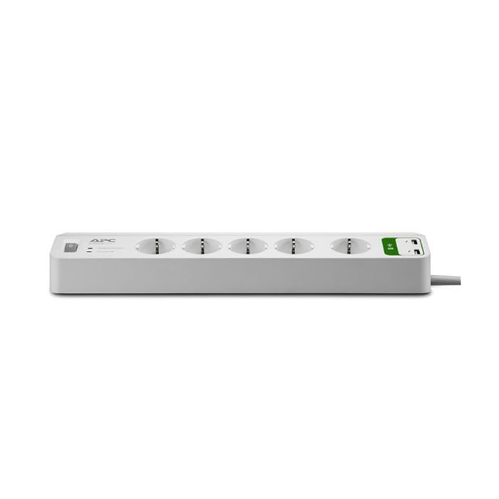 Сетевой фильтр питания APC Essential SurgeArrest 5 outlets ++ 2 USB (5V, 2.4A) (PM5U-RS) изображение 2