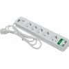 Мережевий фільтр живлення APC Essential SurgeArrest 5 outlets ++ 2 USB (5V, 2.4A) (PM5U-RS) зображення 2