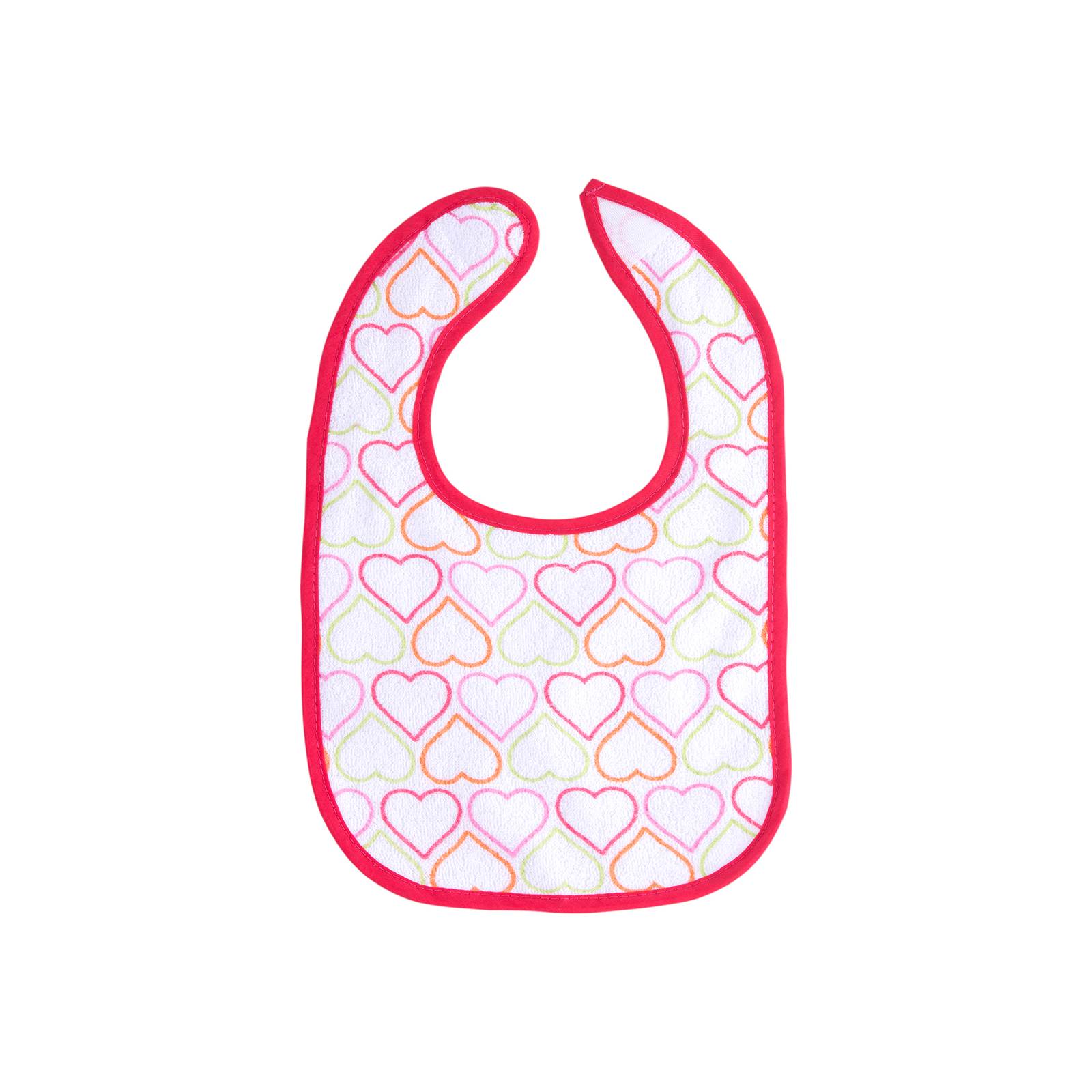 Слюнявчик Luvable Friends 5 шт для девочек с надписями, розовый (2189-pink) изображение 3