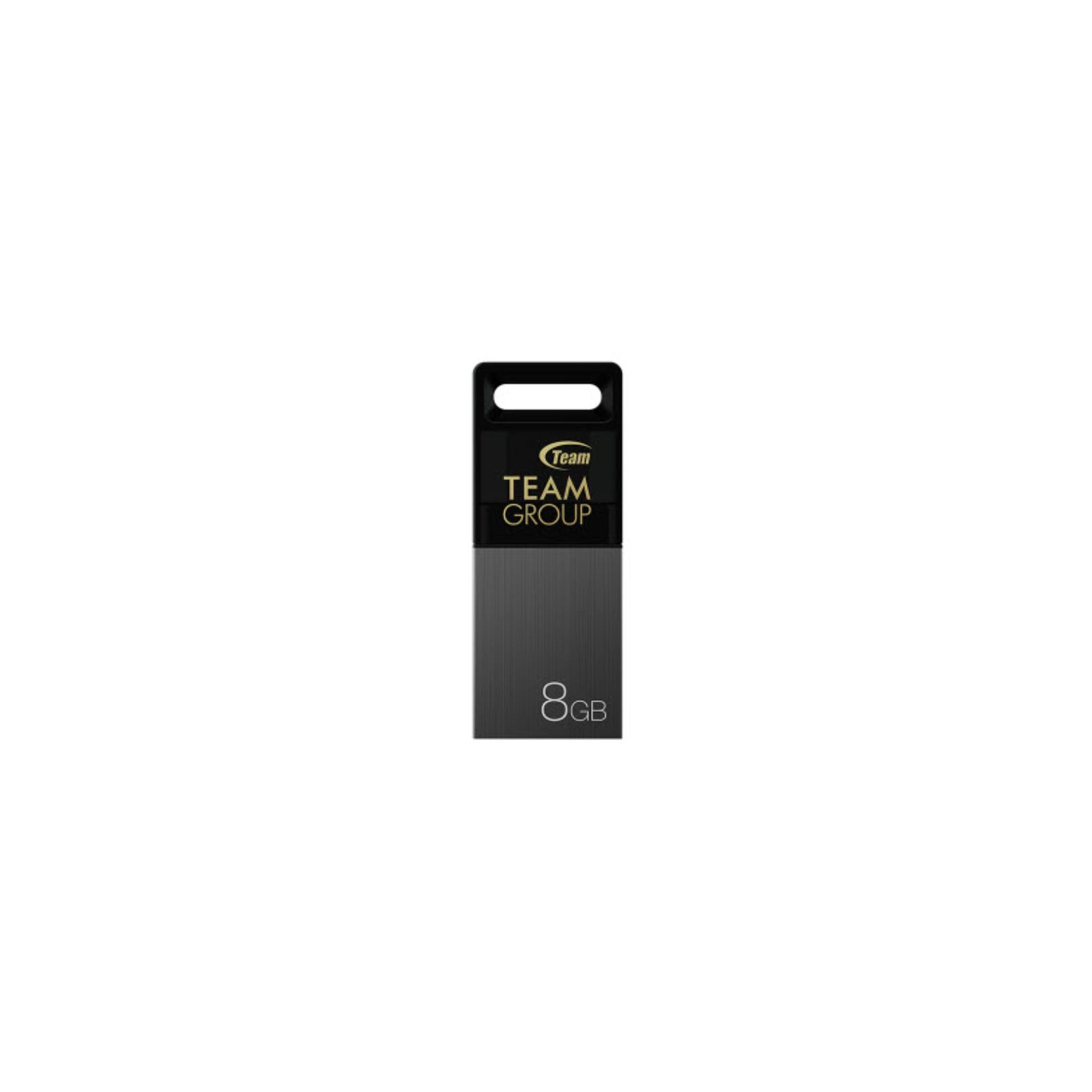 USB флеш накопитель Team 8GB M151 Gray USB 2.0 OTG (TM1518GC01)