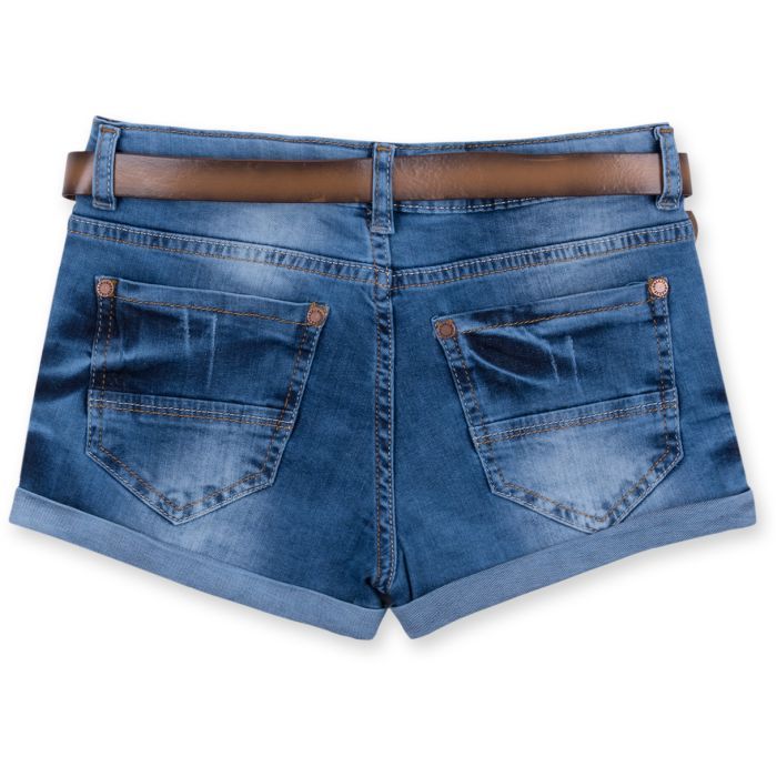 Шорти дитячі Breeze з ременем (20063-128G-jeans) зображення 2
