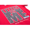 Набор детской одежды Breeze футболка "This is me" с шортами (8939-116B-red) изображение 6