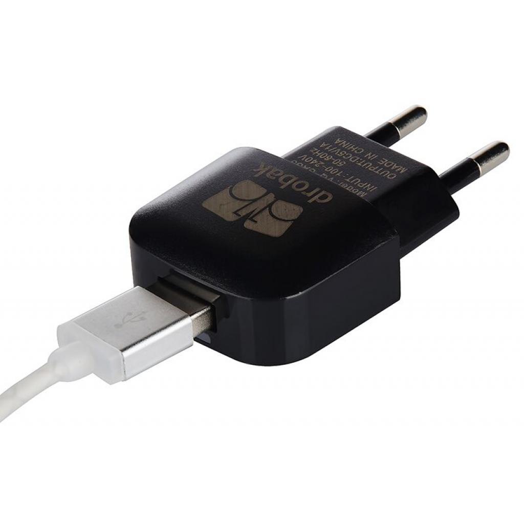 Зарядное устройство Drobak Power 220V-USB (Black) (905314) изображение 3