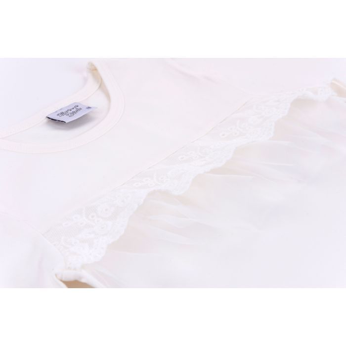 Кофта дитяча Breeze з мереживом (9618-152G-beige) зображення 4