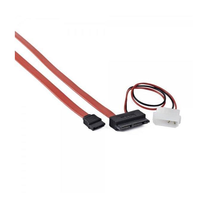Кабель для передачи данных Molex+SATA to MicroSATA 0.25m Cablexpert (CC-MSATA-001) изображение 3