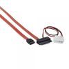 Кабель для передачи данных Molex+SATA to MicroSATA 0.25m Cablexpert (CC-MSATA-001) изображение 3