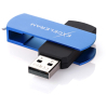 USB флеш накопичувач eXceleram 8GB P2 Series Blue/Black USB 2.0 (EXP2U2BLB08) зображення 2