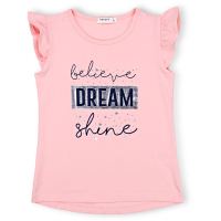 Футболка детская Breeze "DREAM" (10678-116G-peach)