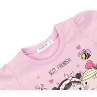 Футболка детская Breeze "BEST FRENDS" (11043-92G-pink) изображение 3