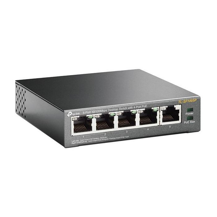 Коммутатор сетевой TP-Link TL-SF1005P изображение 2